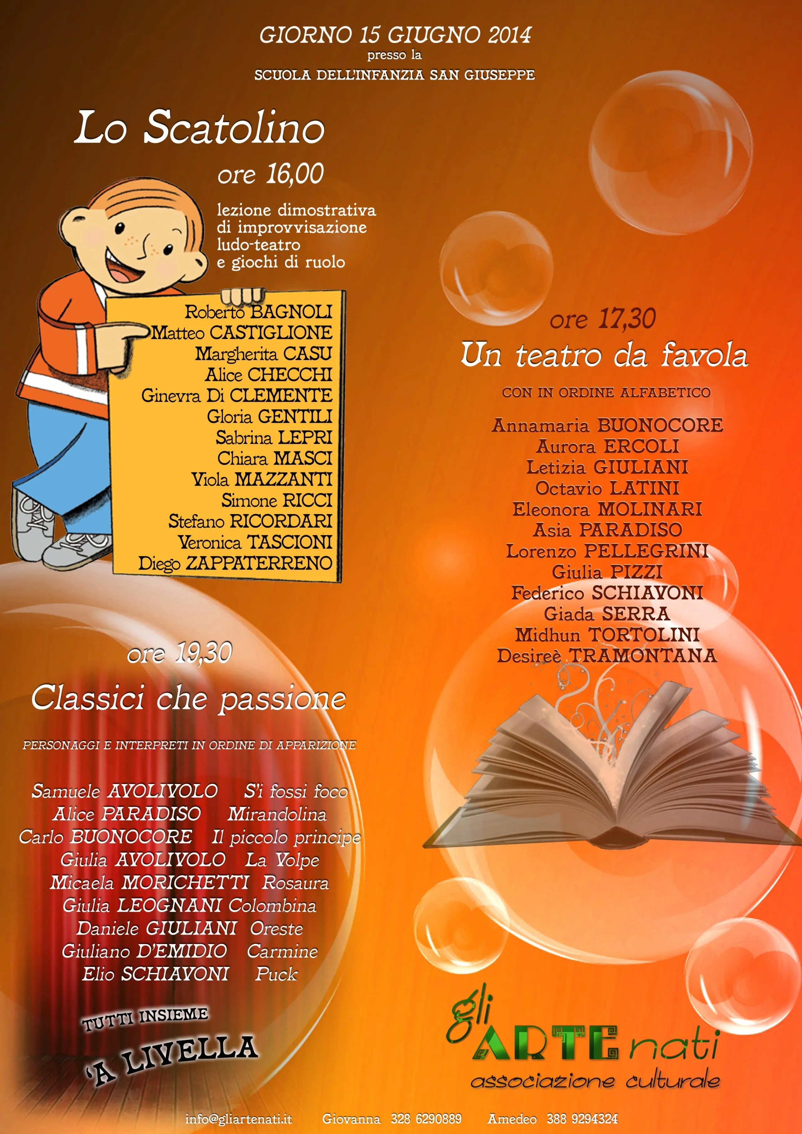 Lo scatolino - Un teatro da favola
